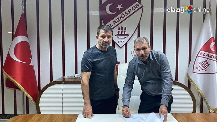 Elazığspor'da Cafer Aydın dönemi resmen başladı