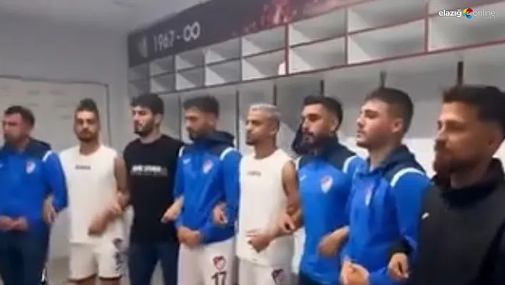 Elazığspor'dan Unutulmaz Galibiyet: Soyunma Odasında Halaylı Kutlama