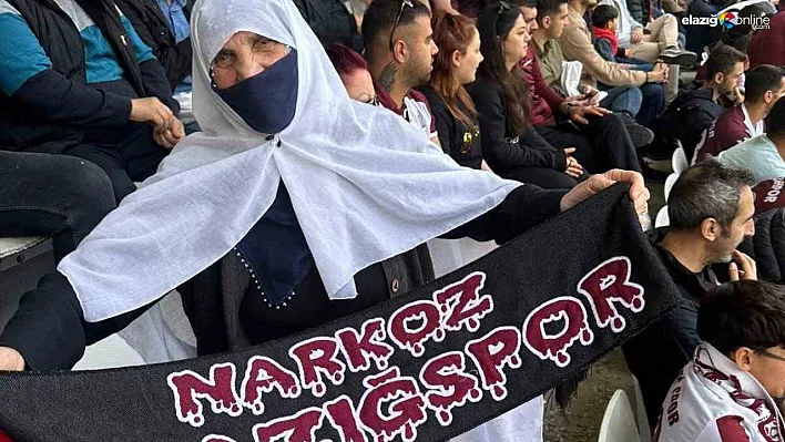 Elazığspor'da Yaş Sınırı Yok! Tribünlerin Gözdesi 76 Yaşındaki Muhsine Nine Oldu!