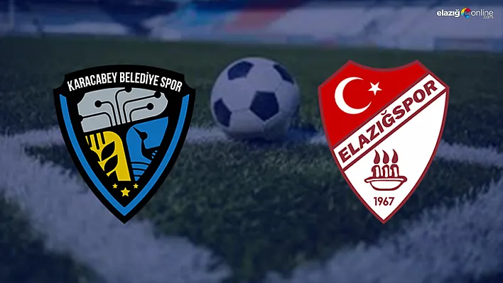 Elazığspor, Mustafa Sarıgül ile İlk Sınavında: Rakip Karacabey Belediyespor!