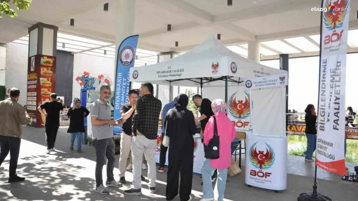 Emniyetten Dicle Üniversitesi'nde öğrencilere yönelik bilgilendirme faaliyeti