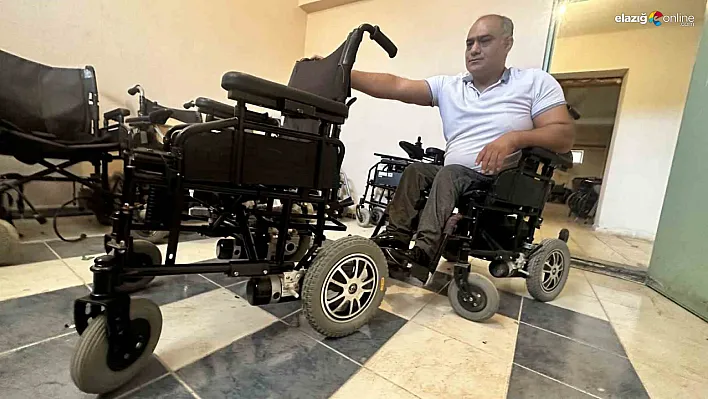 Elazığlı engelli ustadan büyük bir dayanışma örneği