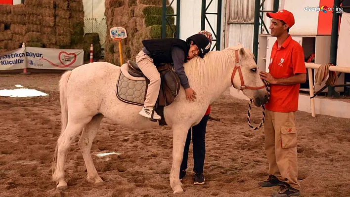 Engellilere atla terapi desteği
