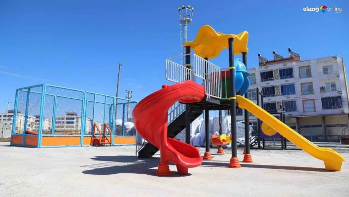 Ergani'de 3 yeni park yapıldı