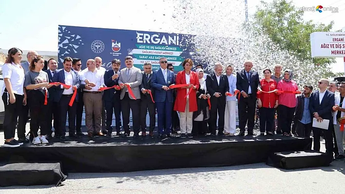 Ergani'de 5 sağlık merkezi hizmete açıldı