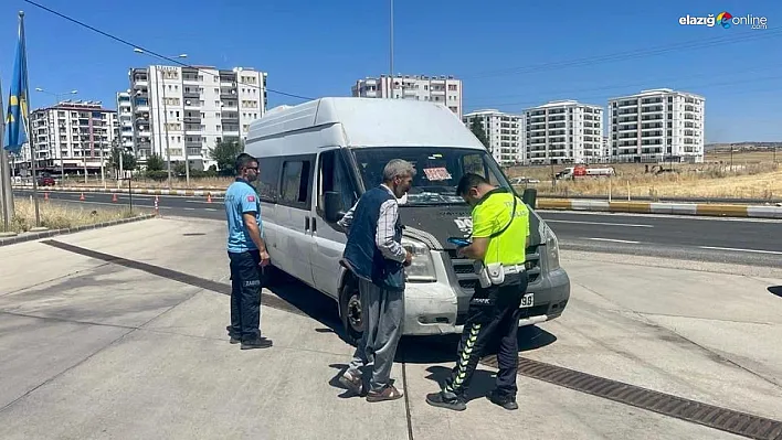 Ergani'de toplu taşıma araçlarına 'klima' denetimi