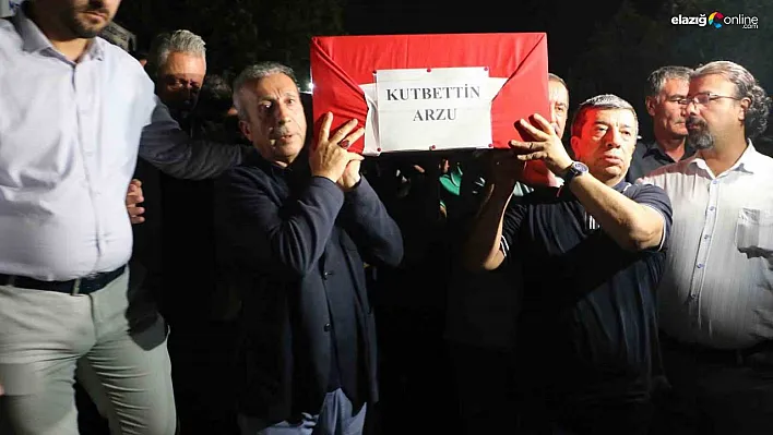 Eski bakan Kutbettin Arzu, memleketinde toprağa verildi