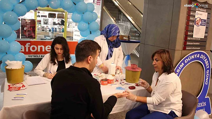 Elazığ Fethi Sekin Şehir Hastanesi'nde Diyabet Farkındalık Etkinliği