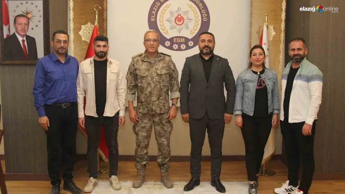 FHGC yönetiminden, Elazığ Emniyet Müdürü Karayel'e ziyaret!