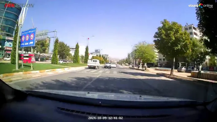 Malatya Caddesi'nde trafik terörü: Makas atarak trafiği tehlikeye attı!