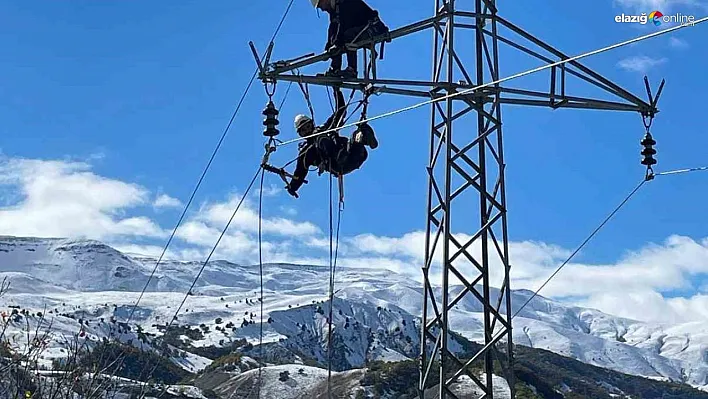 Fırat EDAŞ planlı bakım çalışmalarıyla şebekeyi güçlendirdi