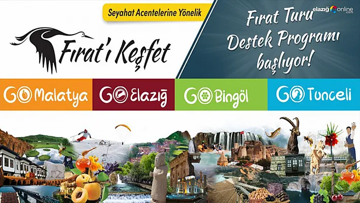 Fırat'ı keşfet! Fırat Turu Destek Programı Başlıyor