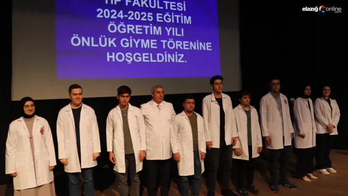 Fırat Üniversitesi'nde Beyaz Önlük Töreni: Tıp Öğrencileri Geleceğe Hazır!