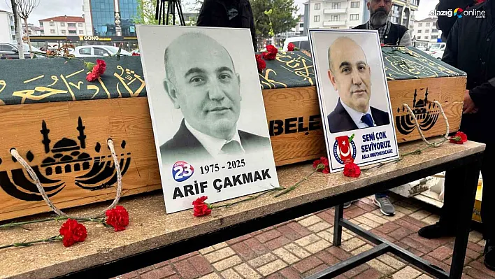 Elazığ'da Acı Kayıp: Arif Çakmak Son Yolculuğuna Uğurlandı!