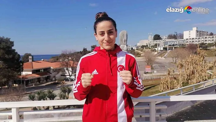 Elazığlı milli boksör Gizem Özer, yarı finalde