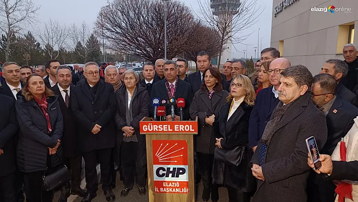 Gürsel Erol Liderliğinde CHP'den Elazığ'a Çıkartma: Kritik Çalışmalar Ele Alındı!