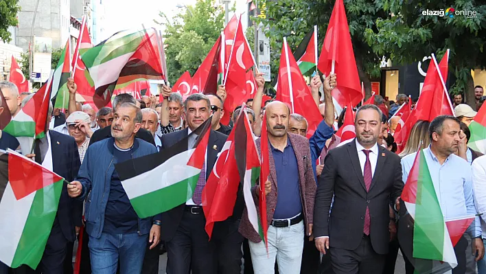 Gürsel Erol'un Filistin Yürüyüşüne İlgi Düşük Kaldı! Elazığ Samimi Bulmadı!