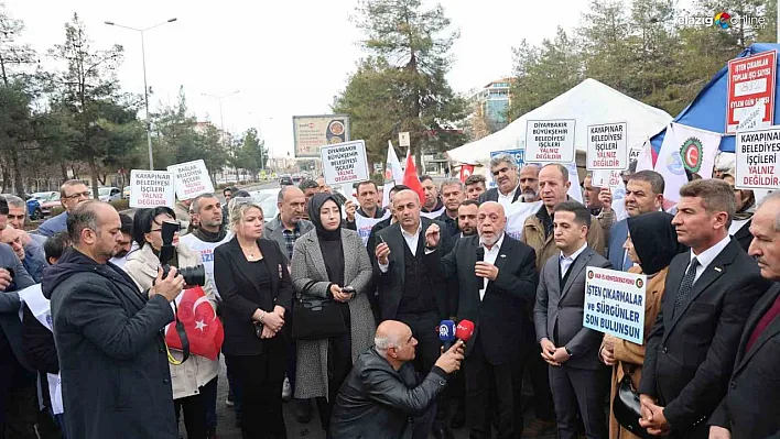 Diyarbakır Anneleri ve İşçilerle Dayanışma: Başkan Mahmut Arslan'dan Önemli Ziyaret!