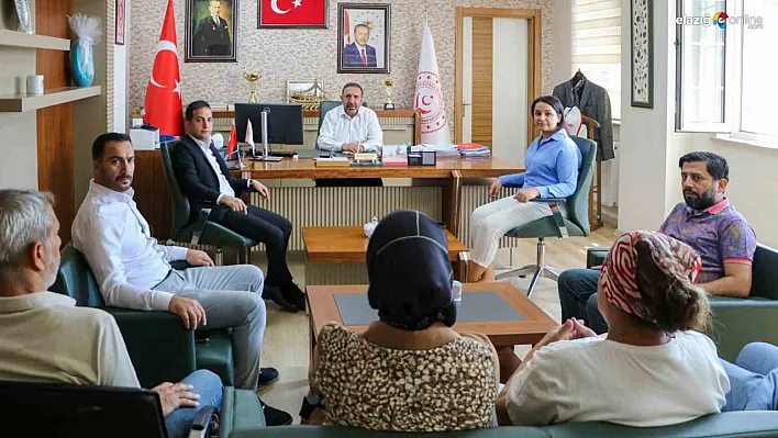 HAK-İŞ ve Öz Sağlık İş'ten Taziye Ziyareti