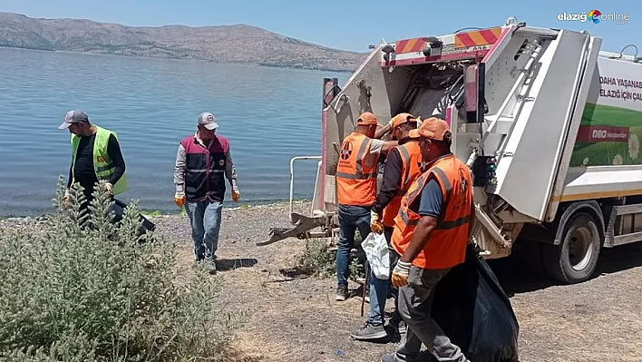 Vali Hatipoğlu Duyarsız Kalmadı: Hazar Gölü'nde Çevre Seferberliği Başladı!