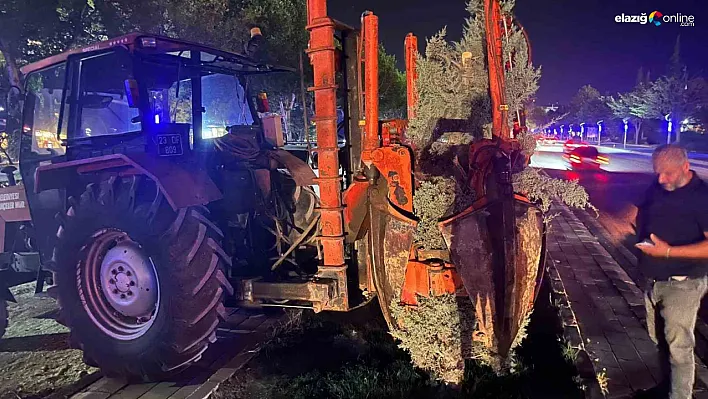 Elazığ Belediyesi Yeşili Koruyor: Kavşak Projesinde Ağaçlar Kökleriyle Taşındı!