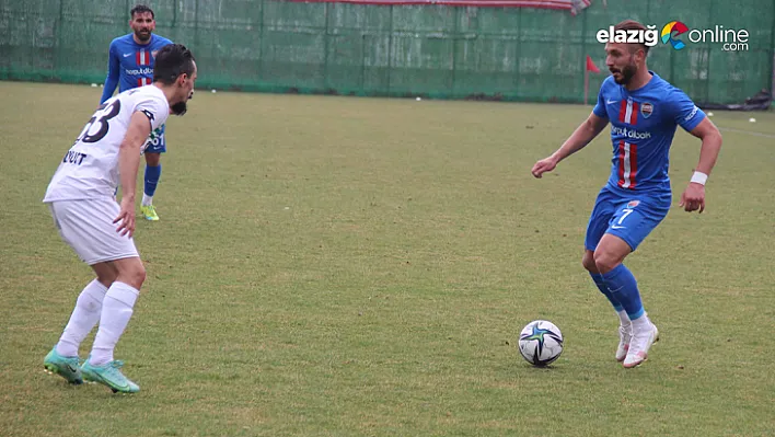 HD Elazığ Karakoçanspor tek golle kazandı