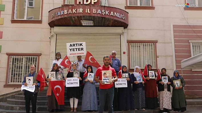 HDP önündeki evlat direnişindeki aile sayısı 360 oldu