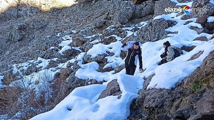 Hem tırmanış yaptılar, hem de doğaya yem bıraktılar