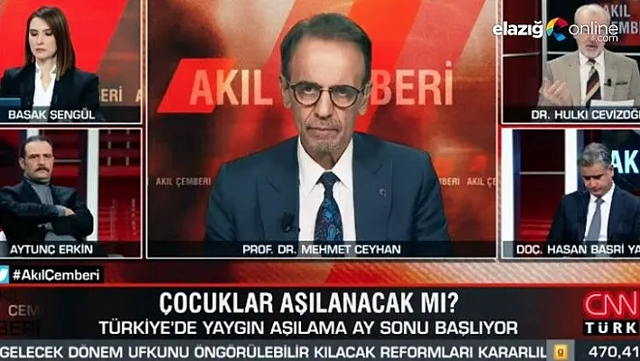 Hemşehrimiz Prof. Dr. Mehmet Ceyhan canlı yayında fenalaştı