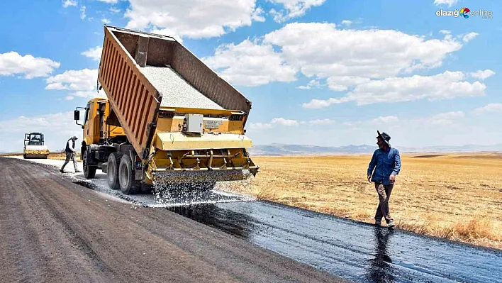 İki ilçeye bağlı 8 mahalle ve 11 mezra yolu asfaltlandı