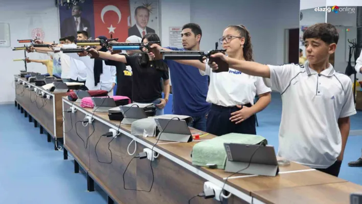 Yusuf Dikeç'in başarısı Elazığ'da havalı tabanca sporuna can suyu oldu