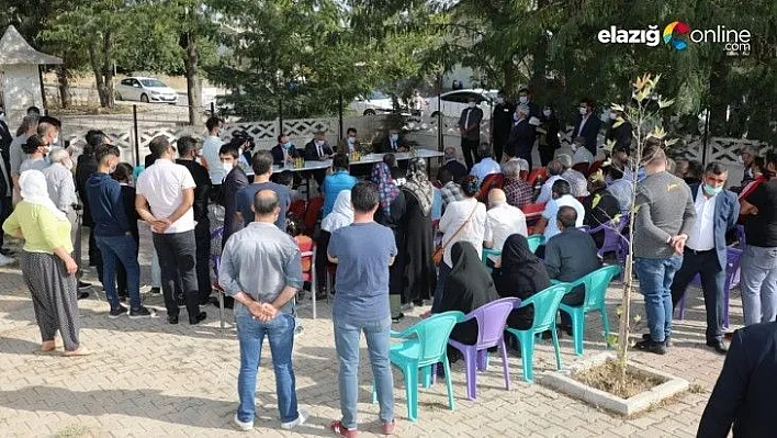 İl protokolü, Aksaray Mahallesi sakinleriyle bir araya gelip talepleri dinledi