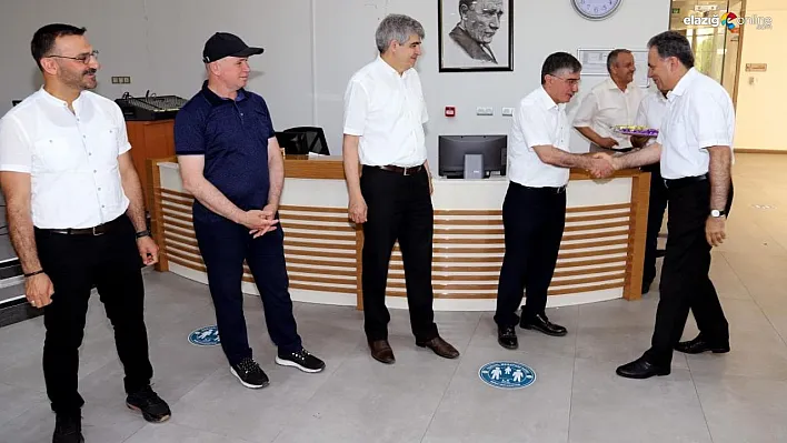 İnönü Üniversitesi'nde geleneksel bayramlaşma töreni