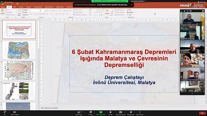 İnönü Üniversitesinden 'Deprem Çalıştayı'