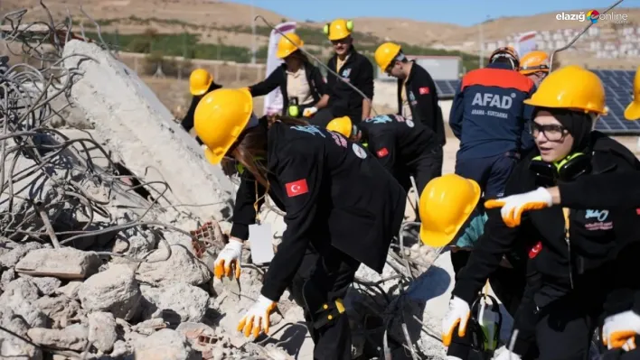 Elazığ İpekyolu'nda gerçeği aratmayan tatbikat!