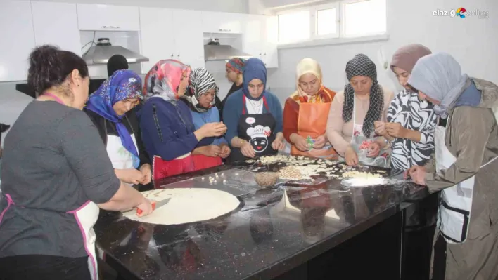 Aşçılık kursuna yoğun ilgi!