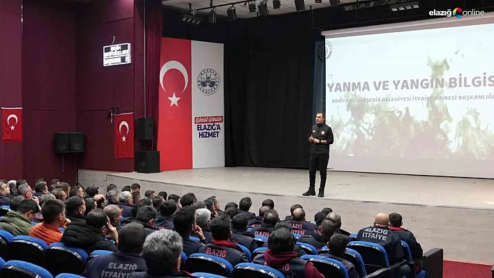 Elazığ'da İtfaiye Personeli İçin Eğitim Seferberliği: Teorik ve Uygulamalı Eğitim Başladı!