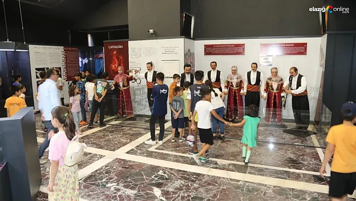 Miniklerden Harput'taki müzelere ziyaret