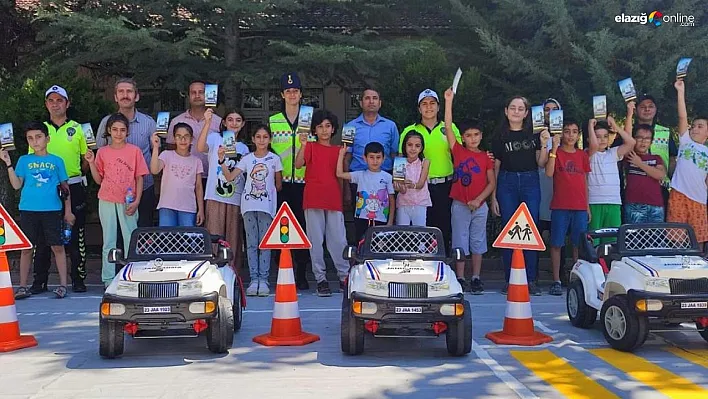 Jandarmadan öğrencilere trafik güvenliği eğitimi