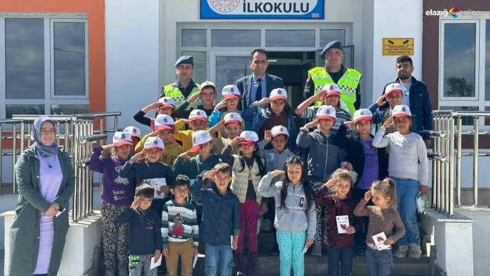 Elazığ'da çocuklara yönelik trafik eğitimi