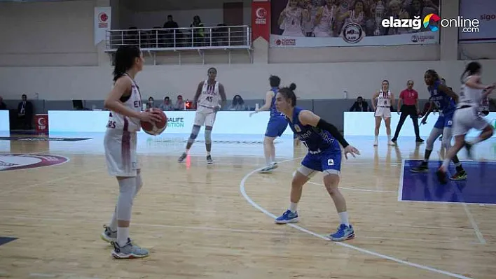 Elazığ'ın Perileri zor da olsa galibiyeti hatırladı