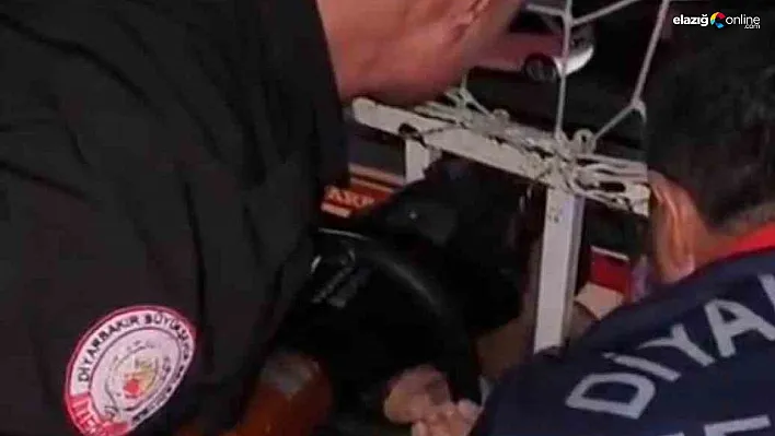 Kafası balkon korkuluklarına sıkışan çocuk itfaiye ekiplerince kurtarıldı