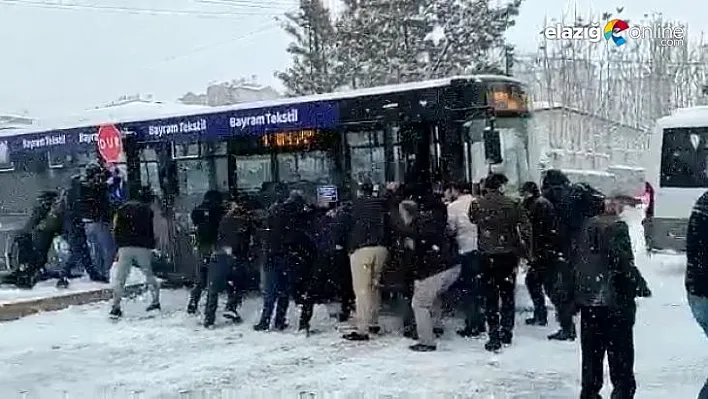 Buz pistine dönen yollarda sürücüler zor anlar yaşadı
