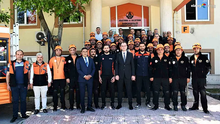 Karayolları'nın Yeni Afet Ekibi 'Karakurt' Elazığ'da Görev Başında!