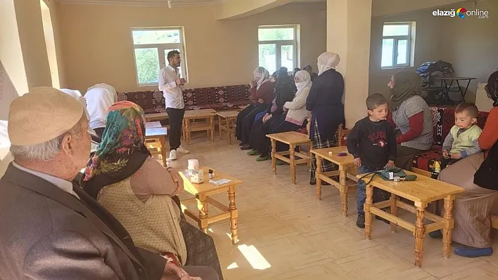 Karlıova'da kene vakalarına karşı bilgilendirmeler sürüyor