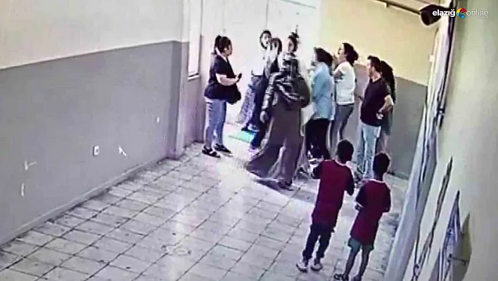 Kavga eden öğrencileri ayıran kadın öğretmeni veliler darbetti