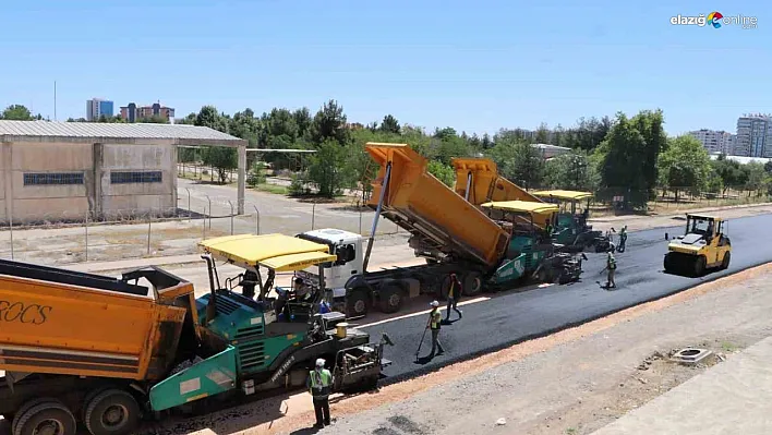 Kayapınar Belediyesinden rekor asfalt!