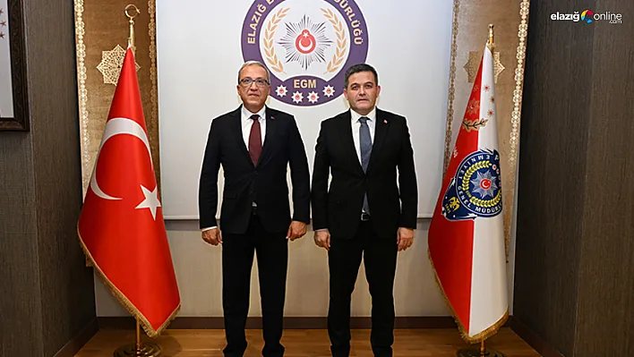 Malatya'dan Elazığ'a emniyet ziyareti