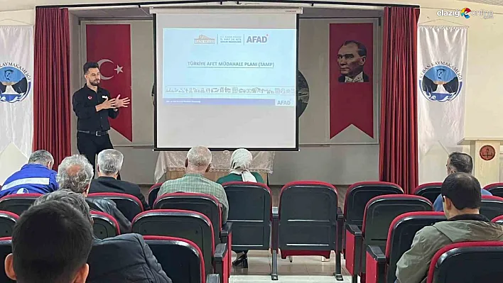 Keban'da Afetlere Karşı Hazırlık Kapasitesi Artırılıyor!