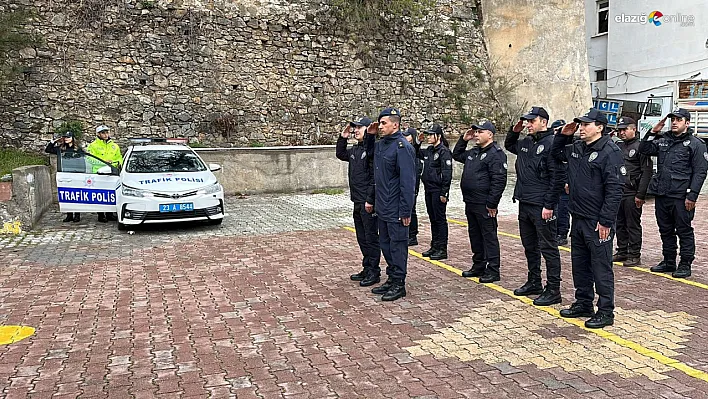 Keban'da Türk Polis Teşkilatının 178. kuruluş yıl dönümü kutlandı